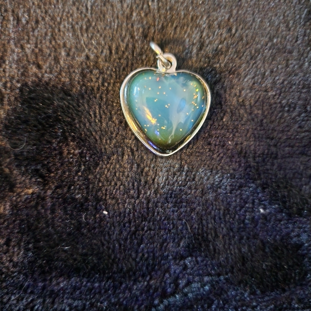 Mood Heart-Shaped Pendant